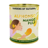 Alphonso Mango Pulp tin — Gardens of Vaitarna, no added sugar or preservatives