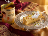 Kesar Mango Pulp — Gardens of Vaitarna packaging detail